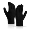 Hand Gloves for winter for Woolen Knitted Winter, Thermal Wear Unisex Hand Gloves - Black 1Pair