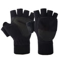 Warm Winter Gloves Flip Fingerless Touch Screen Sport  Mittens Men Women