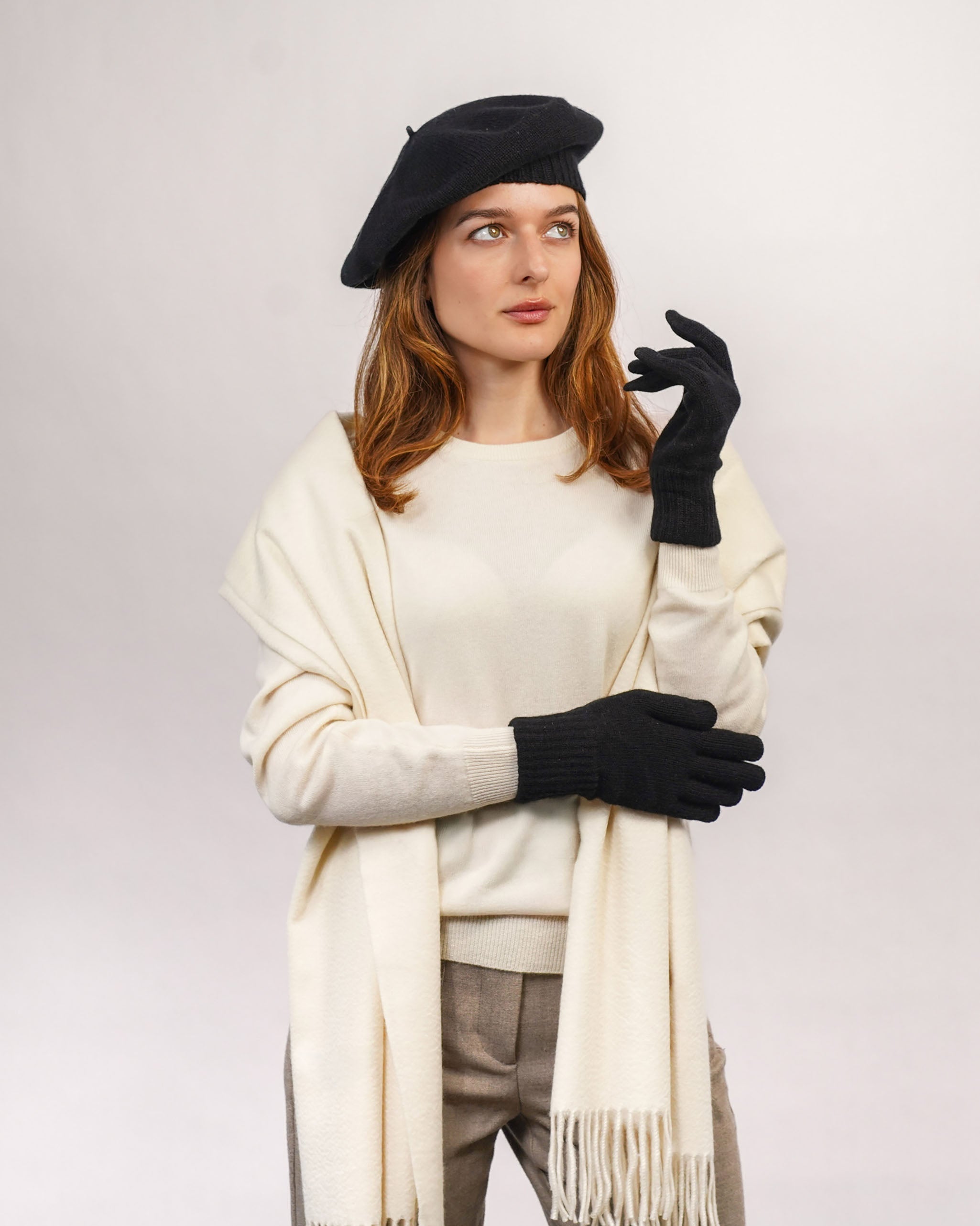 Women's Pure Cashmere Gloves