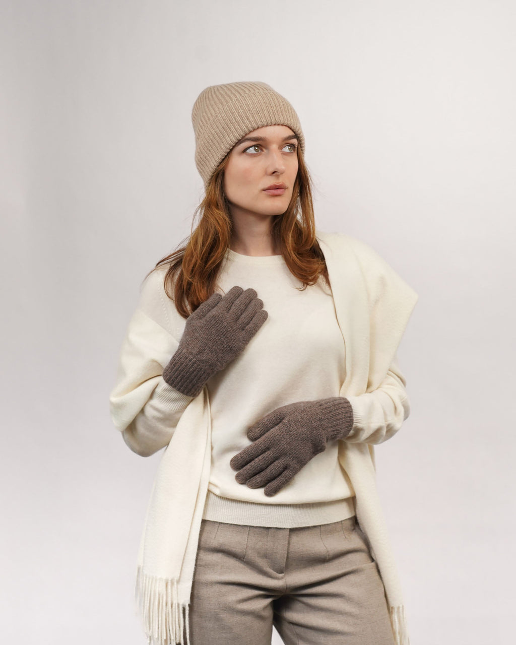 Women's Pure Cashmere Gloves