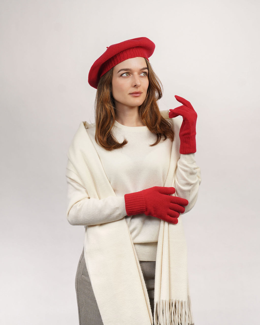 Women's Pure Cashmere Gloves