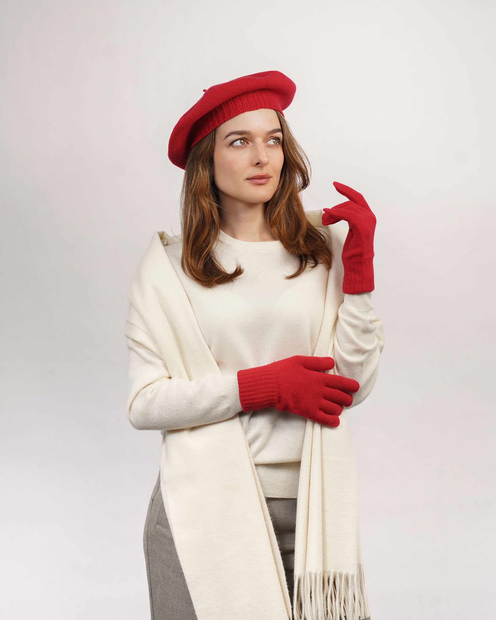 Women's Pure Cashmere Gloves