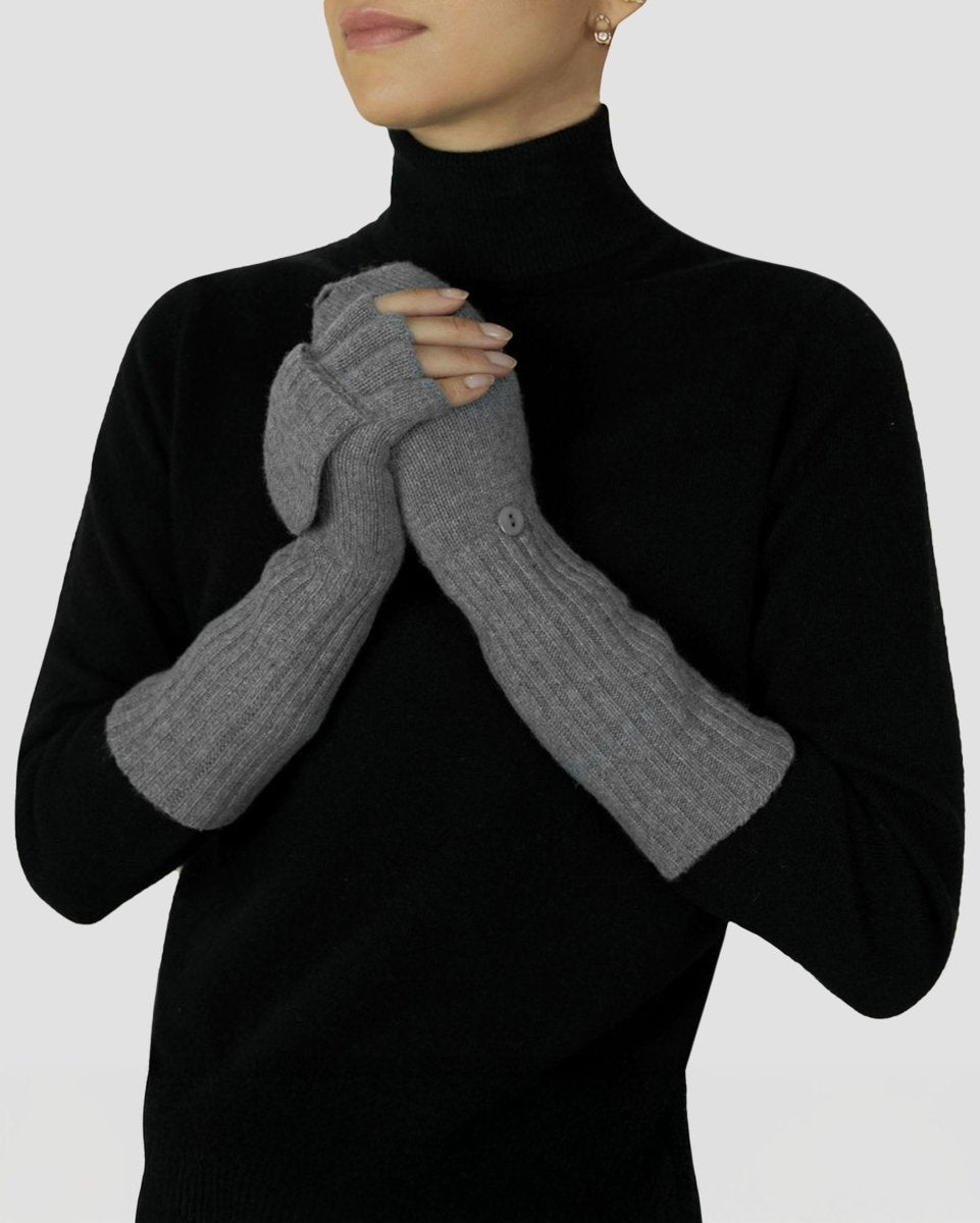 Women's Long Cashmere Gloves