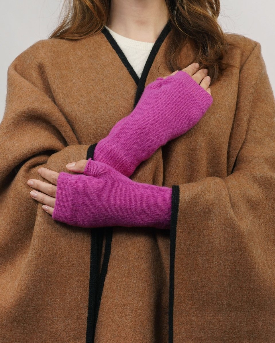 Women's Pure Cashmere Fingerless Mittens