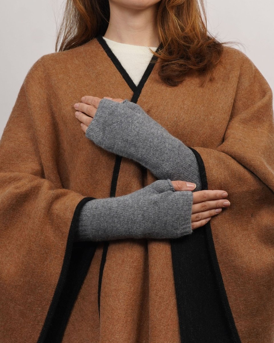 Women's Pure Cashmere Fingerless Mittens