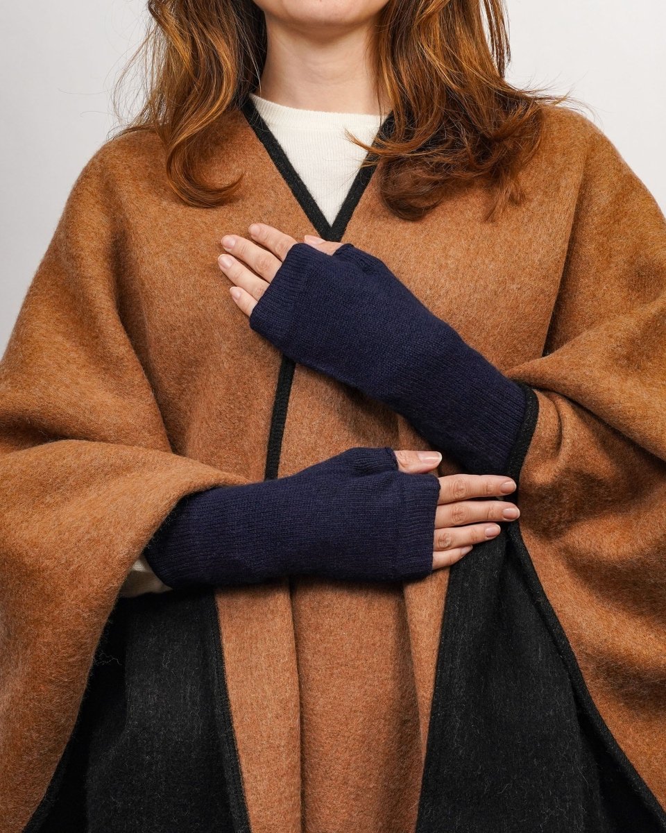 Women's Pure Cashmere Fingerless Mittens