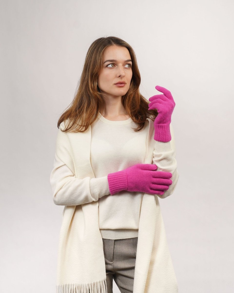Women's Pure Cashmere Gloves